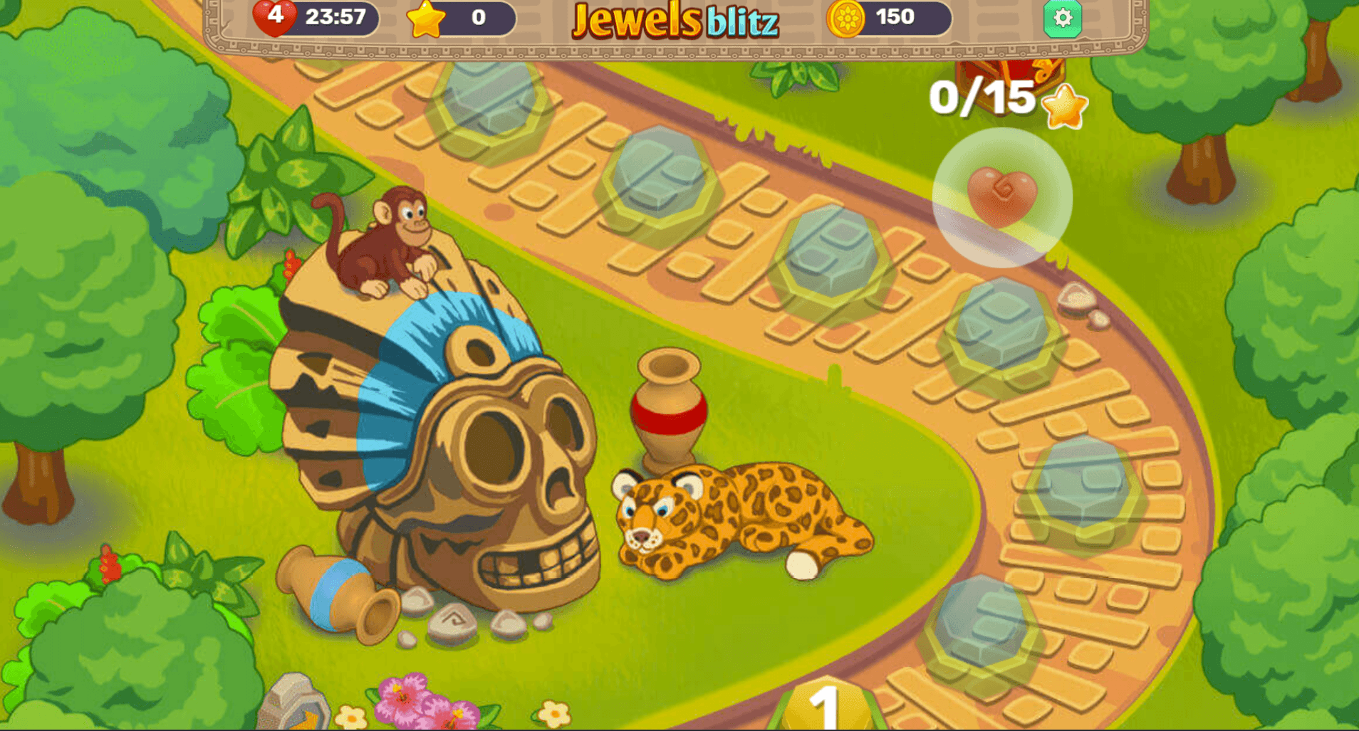 Jewels Blitz gameplay